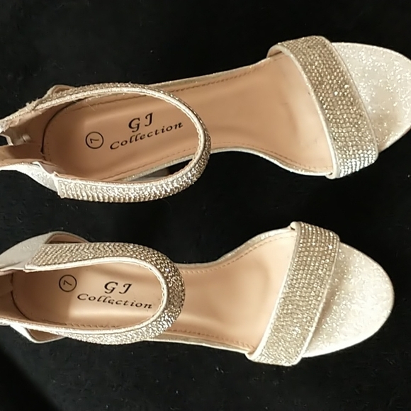 GJ Shoes - Glitter heels